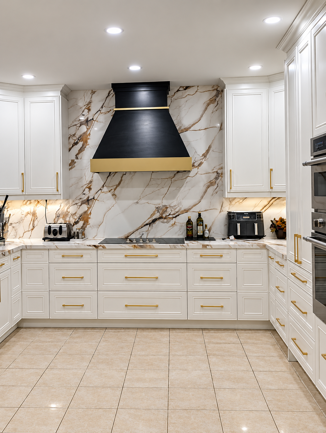 Kitchen cabinetry and countertop