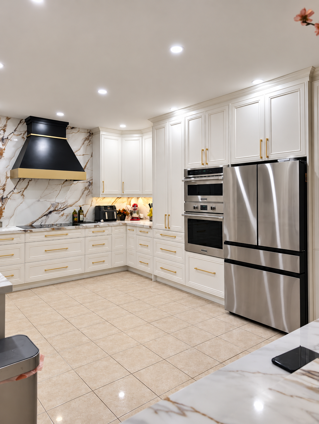 Completed contemporary kitchen installation