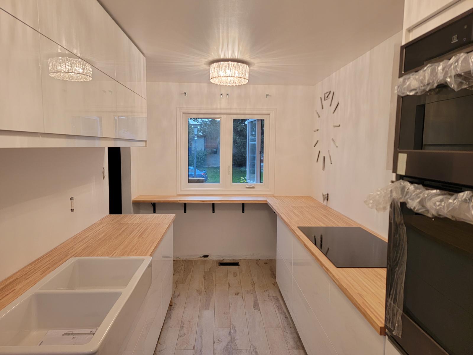 Kitchen cabinetry installation