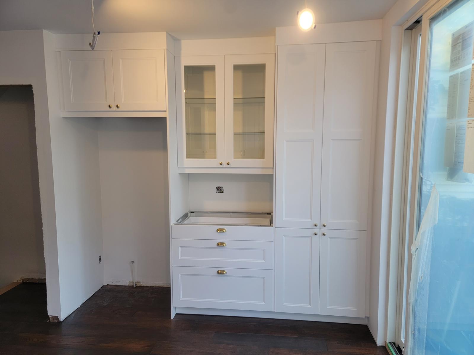 Professional cabinet installation