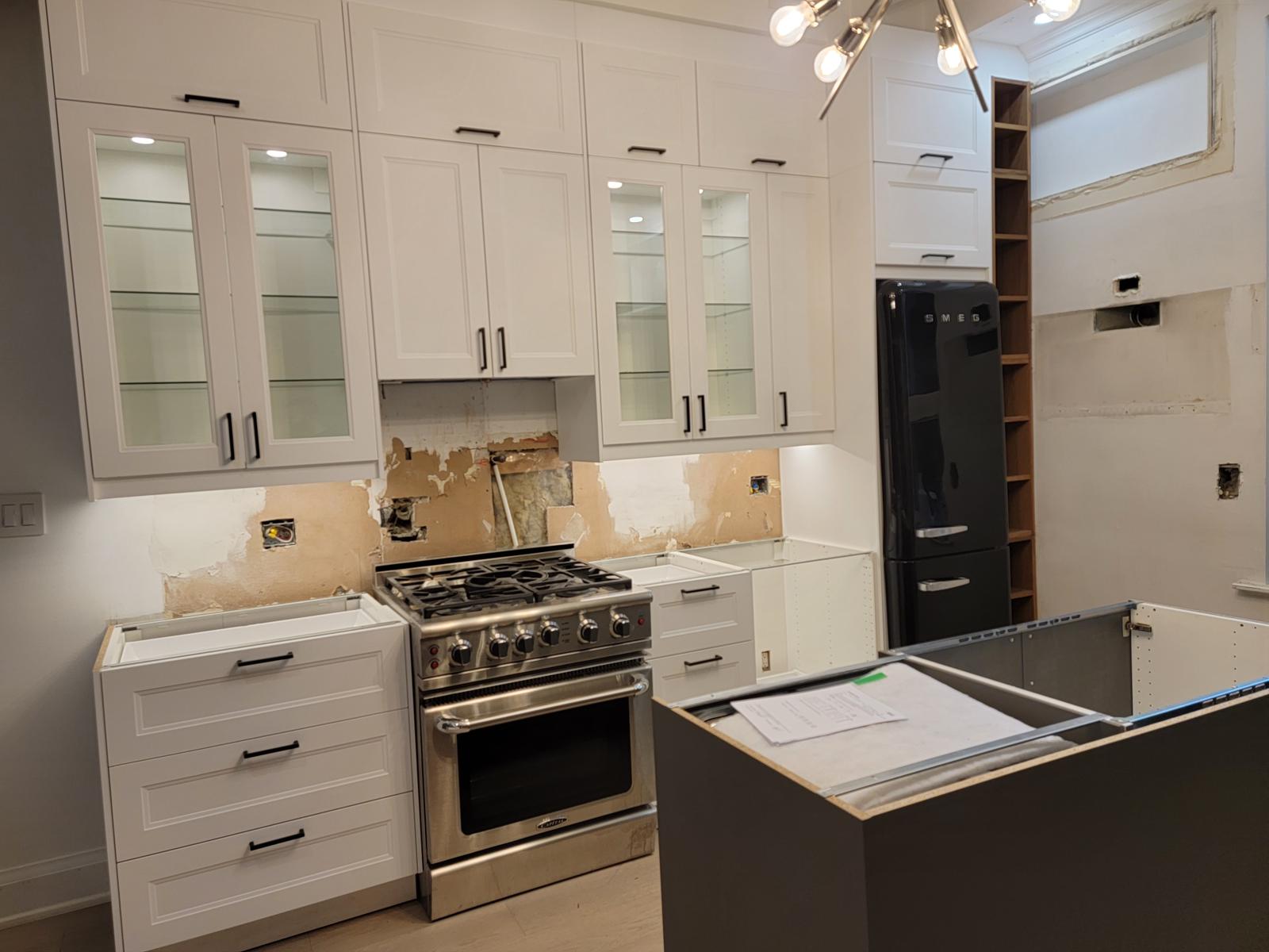 Kitchen renovation project