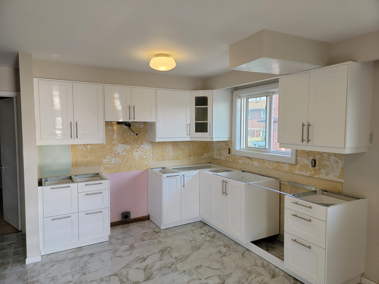 Modern kitchen renovation
